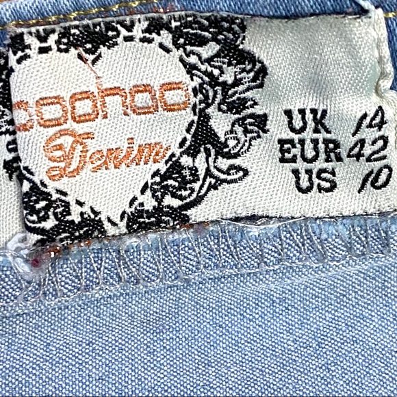 Super soft Boohoo Denim button down jean skirt - Picture 8 of 9